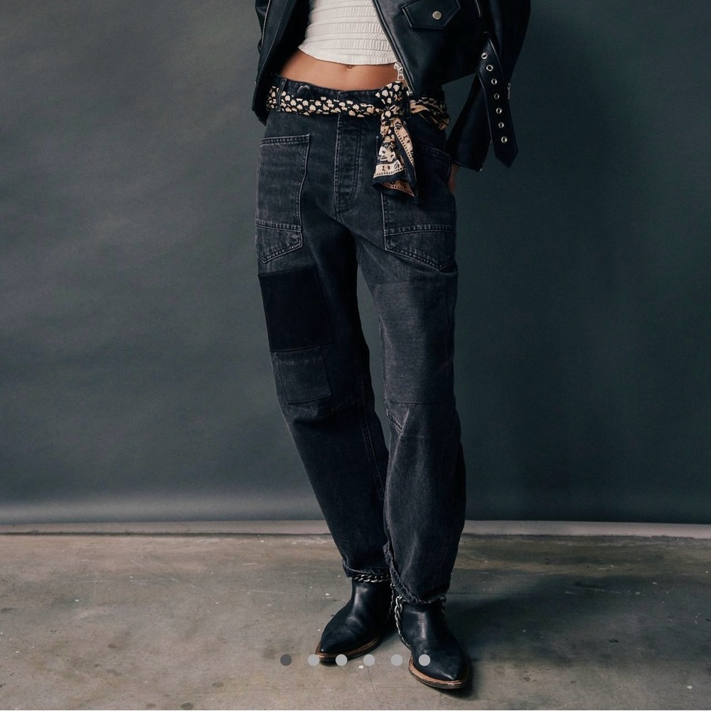 We the free moxie pull-on barrel jeans
